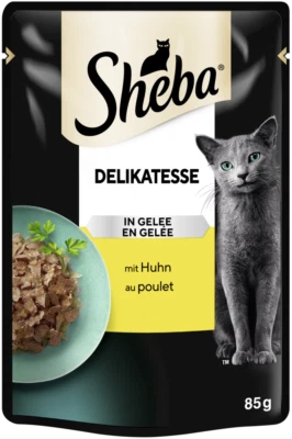 SHEBA Portionsbeutel Delikatesse in Gelee mit Huhn 85g - Bild 1 von 2