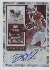 2015 Panini Contenders Cracked Ice Ticket /23 Jaxon Shipley #258 Rookie Auto RC