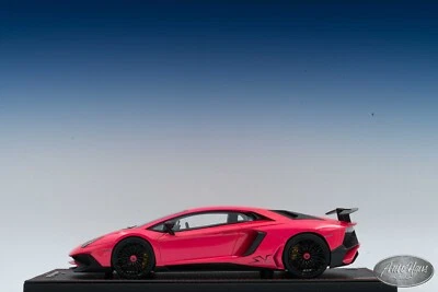 1/18 MR Collection Lamborghini Aventador SV Pink 🤝ALSO OPEN FOR TRADE🤝 - Image 1 of 4