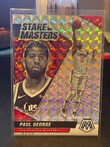 2020-21 Panini Mosaic Basketball Stare Masters 2 card lot (base & parallel) - Picture 1 of 2