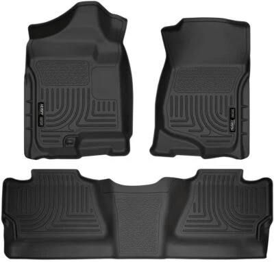 Husky Liners Weatherbeater Floor Mats | Fits 2007 - 2013 Chevrolet Black  - Image 1 of 4