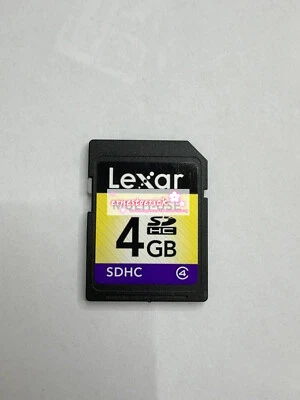 Lot of 10 Lexar 4gb SDHC Memory Cards - 4 gb Lexar SD Cards Class 4 Lot of 10 - Image 1 of 4