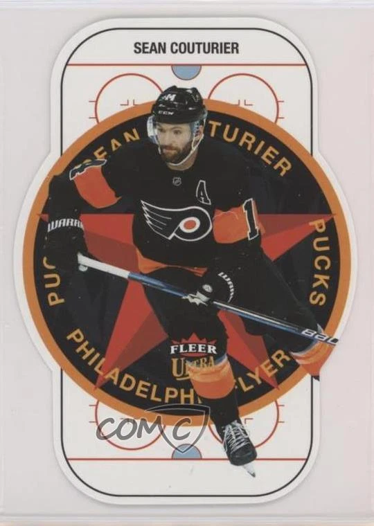 2021-22 Upper Deck Fleer Ultra Pucks Sean Couturier #69OF100
