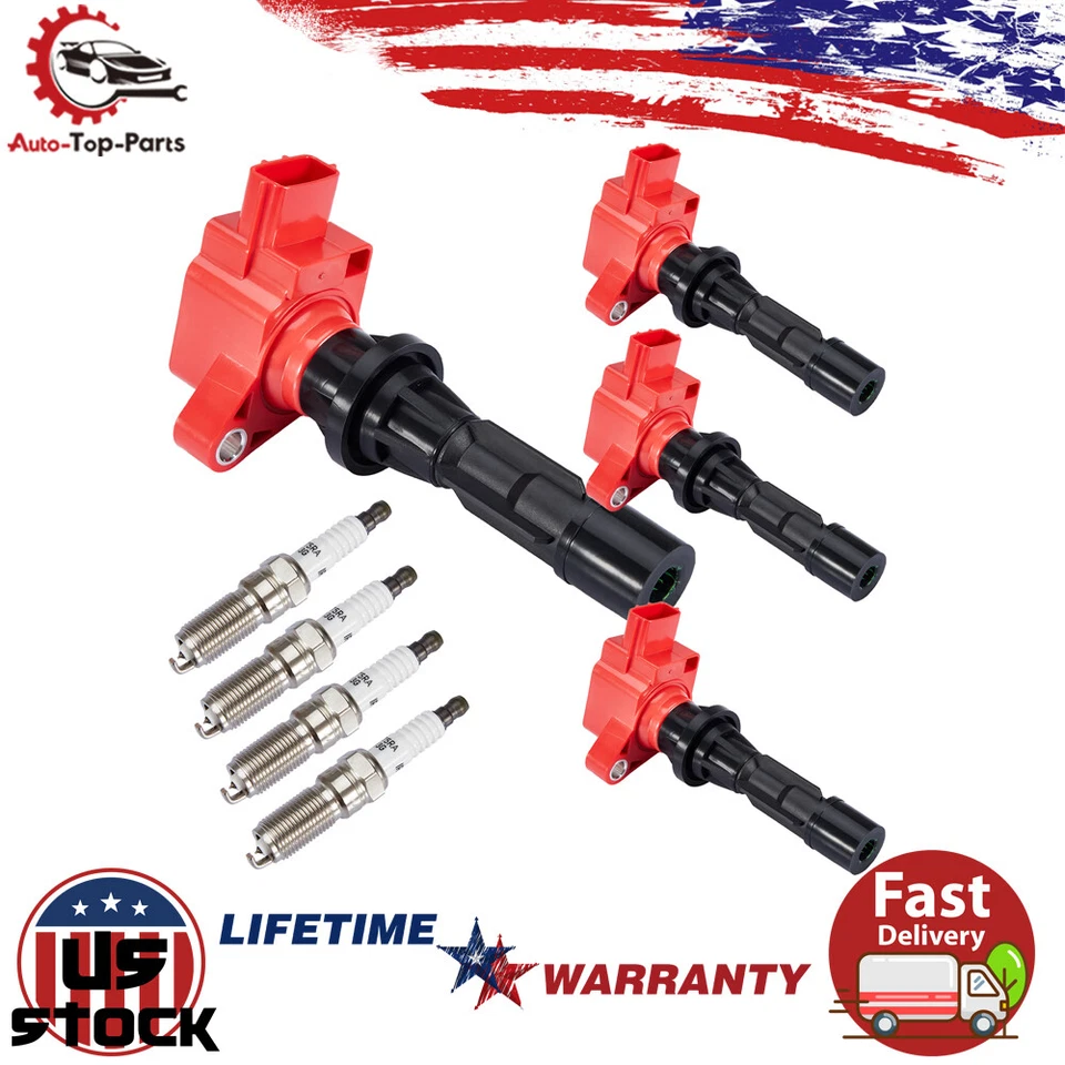 Bobinas de ignição e velas de ignição UF540 C1683 para Mazda 3 Sport 2.0L 2.5L (2009-2013) - Imagem 1 de 4