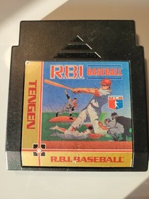 Nintendo Entertainment System NES Tengen RBI Baseball Cartridge Only- Authentic