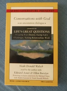 LIFE'S GREAT QUESTIONS CONVERSATIONS WITH GOD -NEALE WALSH - NEW - 2 CASSETTES - Bild 1 von 2