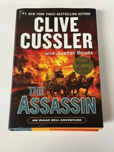 The Assassin Clive Cussler 1st HCDJ Signed by Author - Picture 1 of 3