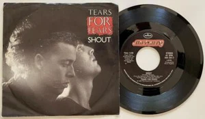Tears For Fears Shout / The Big Chair 45 rpm NM Mercury Pop Rock (1985) - Picture 1 of 2