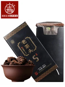 LAO CHA TOU * 2022 Ba Jiao Ting Pu-erh Pu'er 5 Years Aged Puer Tee 400g reifer Cha - Bild 1 von 12