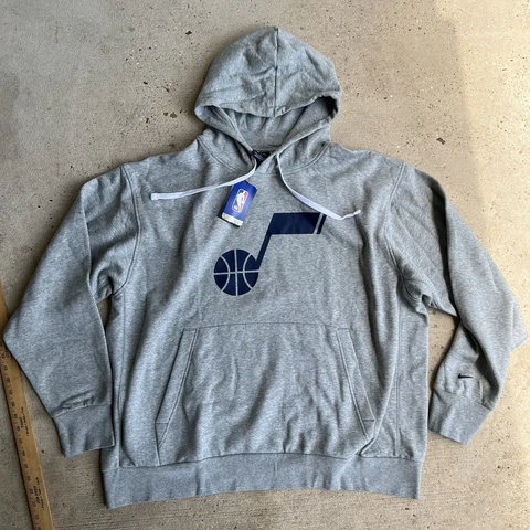 NWT Utah Jazz NBA Basketball Nike Dri Fit Hoodie Sweatshirt size XXL Cover
