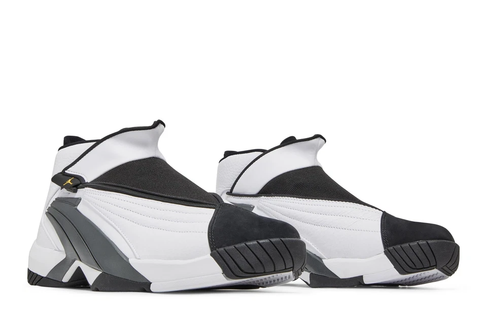 Nike Air Jordan Jumpman Swift Mid White Black Sneakers Men's AT2555-100 - Image 1 of 3