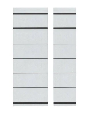 Ordner Aufkleber Ordnerrückenschild Rückenschild kurz selbstklebend Papier weiß - Bild 1 von 2