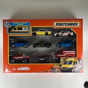2022 Matchbox 9-Pack 1:64 Scale Diecast Model Cars Toy Car Collection Gift Pack - Picture 1 of 11