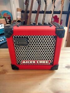 Roland Micro Cube - Busking , Guitar, Bass,Vocal Amp - RED