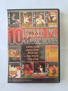 10 Kung Fu Classic Movies FREE POST ππ² Region 4 dvd Bruce Lee Martial Arts - Picture 1 of 2