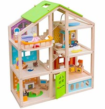 casas de muñecas de carton