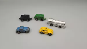 Vintage Barclay Diecast Train and Cars Lot Engine Locomotive NYCRR - Picture 1 of 7