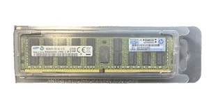 RAM HPE 16 Go DDR4 RDIMM 2Rx4 2133 MHz ECC serveur 774172-001, 752369-081 - Photo 1/5