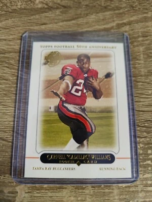 CARNELL CADILLAC WILLIAMS RC 2005 TOPPS 50TH ANNIVERSARY #438 BUCCANEERS AUBURN - Image 1 of 2