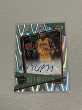 2022-23 Panini Chronicles Metta World Peace Auto 12/25 