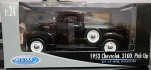 "1953 CHEVROLET 3100 PICKUP TRUCK by WELLY - 1/24TH DIE CAST"**"BITTE LESEN"** - Bild 1 von 7