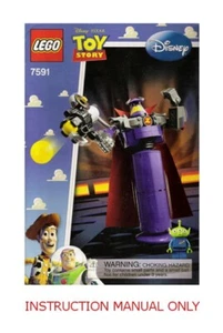 INSTRUCTIONS for LEGO 7591 - Toy Story - Construct-a-Zurg - MANUAL ONLY !! - Picture 1 of 1