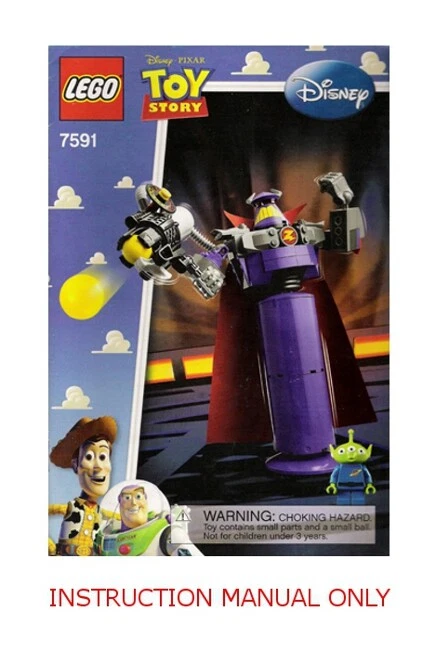 INSTRUCTIONS for LEGO 7591 - Toy Story - Construct-a-Zurg - MANUAL ONLY !! - Image 1 of 1