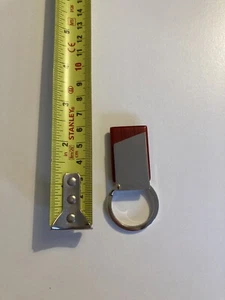 Red and Silver Keyring - Picture 1 of 5
