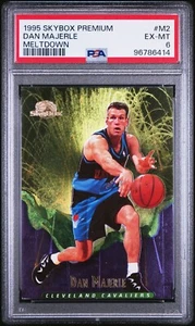 1995 Skybox Premium Meltdown #M2 Dan Majerle PSA 6 (pop 3, 11 Higher) - Picture 1 of 2