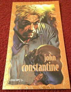 John Constantine Chase Card from Vertigo Card Set Gold Foil Repujado 1994 - Imagen 1 de 3