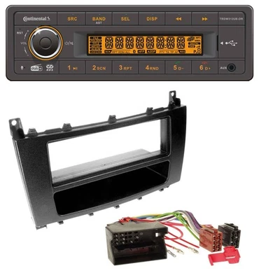 Continental Bluetooth MP3 USB DAB Autoradio für Mercedes CLK W209 C-Klasse W203 - Bild 1 von 4