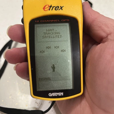 Garmin Etrex Yellow Black 12-Channels 2.6" Display Handheld Hiking GPS Navigator - Image 1 of 4