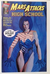 Mars Attacks High School #1 (Mai 1997, Topps) Sehr guter Zustand - Bild 1 von 2