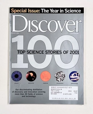 2002 Jan DISCOVER Year in Science DINOSAUR PALEONTOLOGY Fusion Reactions MORE Foto 1 de 4