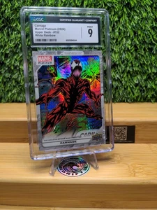 CARNAGE 2023 Marvel Platinum White Rainbow #152 CGC MINT 9 EPACK EXCLUSIVE - Picture 1 of 2