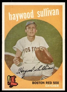 1959 Topps #416a Haywood Sullivan Boston Red Sox EX-EXMT 54518 - Picture 1 of 2