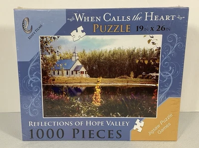 Reflections of Hope 1000 Pc Puzzle When Calls the Heart Edify Films Sealed USA - Image 1 of 4