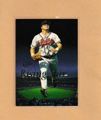 1996 Ultra - Ryan Klesko #7 Rising Stars Atlanta Braves - Image 1 of 3
