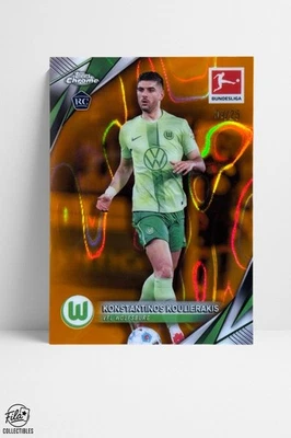 2024-25 Topps Cromo Bundesliga - Konstantinos Koulierakis Naranja Refractor /25 Foto 1 de 2