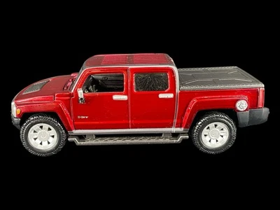 Maisto 1/26 Scale Pickup Truck Hummer H3T Red - Image 1 of 4