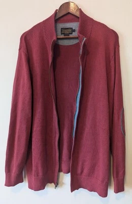 PENDLETON - Pink zipped cardigan - Sz L - Image 1 of 4