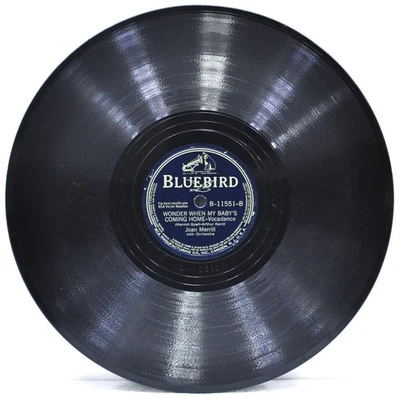 JOAN MERRILL "Take Me / Wonder When My Baby's Coming Home"  78RPM  B-11551 - Image 1 of 3