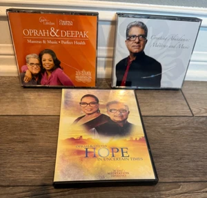Oprah & Deepak Hoffnung, Mantras & Musik, Fülle 21 Tage Meditation DVDs gebraucht - Bild 1 von 2
