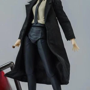 1/12 Scale Trench Coat Handmade Doll Clothes for 6in Female Figures Accs - Picture 1 of 7