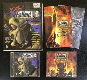 Fallout 2 Official Strategies & Secrets & Fallout Tactics Guides w/PC CDs -READ! - Picture 1 of 24