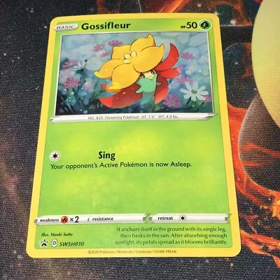 Gossifleur ~ SWSH010 ~ Holo ~ SWORD & SHIELD PROMO ~ NEAR MINT ~ Pokemon Card - Image 1 of 2