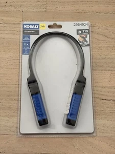 Kobalt LED Battery Neck Light IPX4 Water Resistant 210 Lumens Hands Free Pivot - Picture 1 of 2