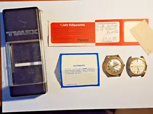 2 x Timex Herrenarmbanduhr Automatic 1980 - Bild 1 von 5