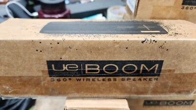 Altavoz envolvente Ultimate Ears UE Boom 2 inalámbrico Bluetooth 360 negro caja abierta Foto 1 de 3