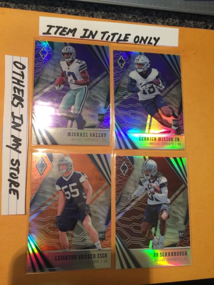 2018 phoenix refractor purple rc #d/149 cedrick wilson jr. cowboys  - Image 1 of 1